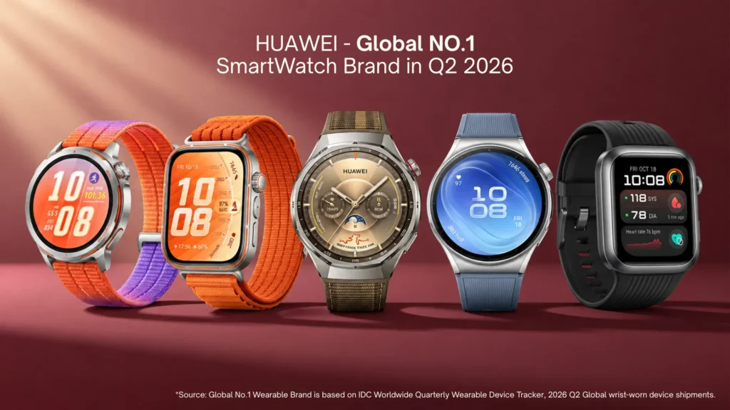Huawei memperkuat posisinya di pasar smartwatch lewat enam lini unggulan dengan fitur kesehatan, olahraga, desain premium, dan baterai besar.
