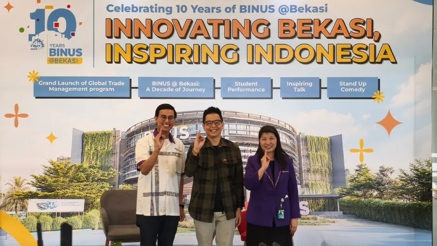 BINUS @Bekasi merayakan 10 tahun dengan meraih Rekor MURI, membuka Global Trade Management, dan menggelar rangkaian INCOSPIRE.