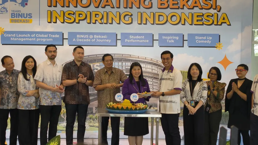 BINUS @Bekasi merayakan 10 tahun dengan meraih Rekor MURI, membuka Global Trade Management, dan menggelar rangkaian INCOSPIRE.