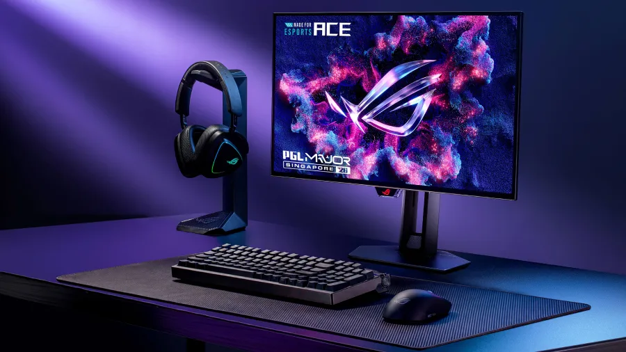 ASUS ROG memperkenalkan mouse Gladius IV Ace, monitor OLED esports terbaru, serta kerja sama dengan GamerLegion dan iiTzTimmy di Gamescom 2026