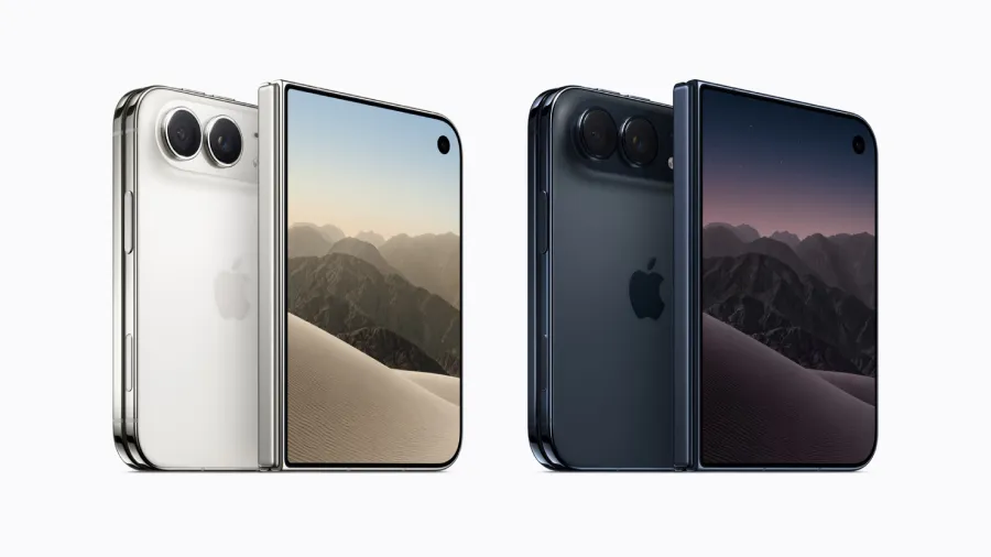 Apple memperkenalkan iPhone Duo dengan layar lipat 7,6 inci, chip A20 Pro, kamera 48 MP, iOS 27, dan baterai hingga 44 jam.