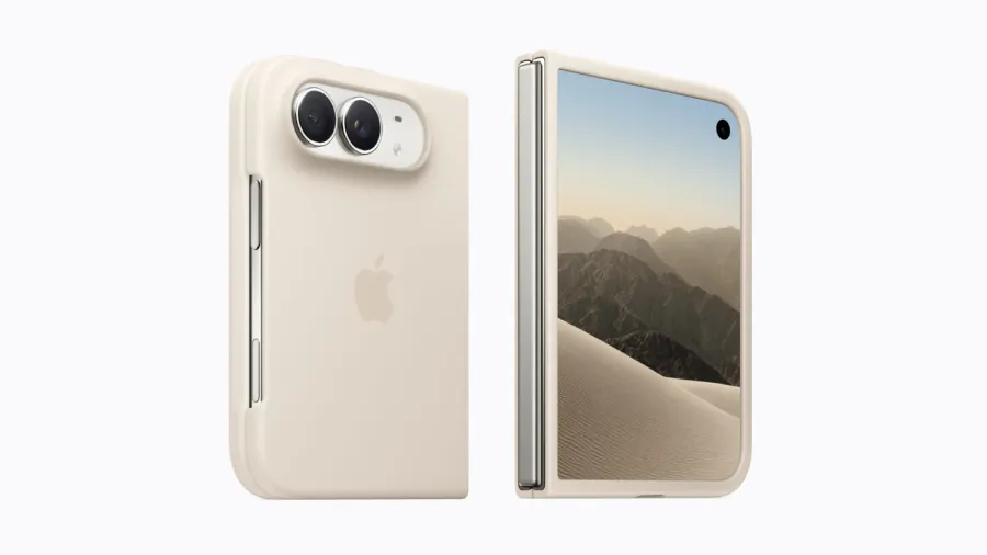 Apple memperkenalkan iPhone Duo dengan layar lipat 7,6 inci, chip A20 Pro, kamera 48 MP, iOS 27, dan baterai hingga 44 jam.