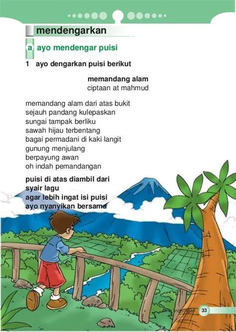 Puisi Anak SD Kelas 4: Panduan Mudah Terlengkap