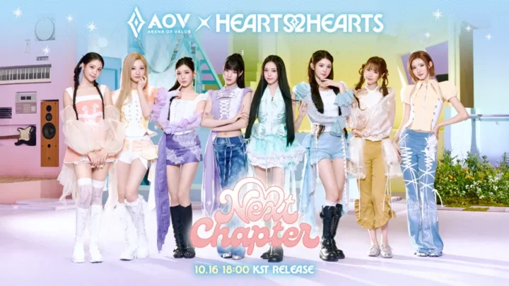 AOV dan Hearts2Hearts Rilis Lagu Next Chapter