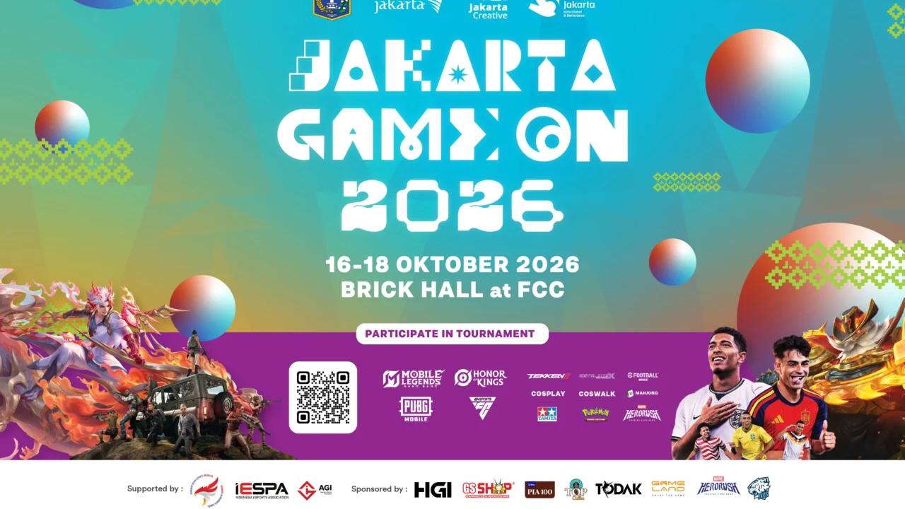 Jakarta Game On 2026 Hadirkan Hadiah Rp92,5 Juta