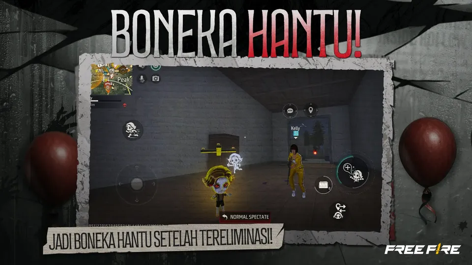 Event Halloween Free Fire 2026 hadirkan Dunia Mistis dengan fitur boneka hantu, mode permainan spesial & hadiah bundle gratis Cloaked Terror