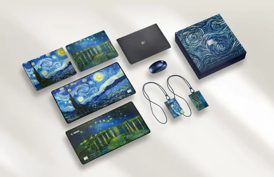 MSI Prestige 14 Flip AI+ Vincent van Gogh Edition hadir di Indonesia dengan desain artistik, fitur AI, layar OLED & harga mulai Rp38,9 juta.