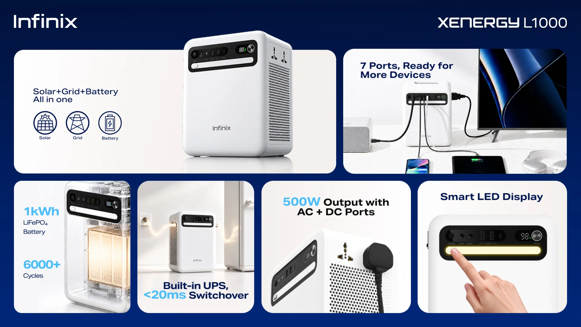 Infinix XENERGY S320 dan L1000 hadir di Indonesia. Simak spesifikasi, kapasitas baterai, fitur UPS, serta harga resminya mulai Rp2 jutaan.
