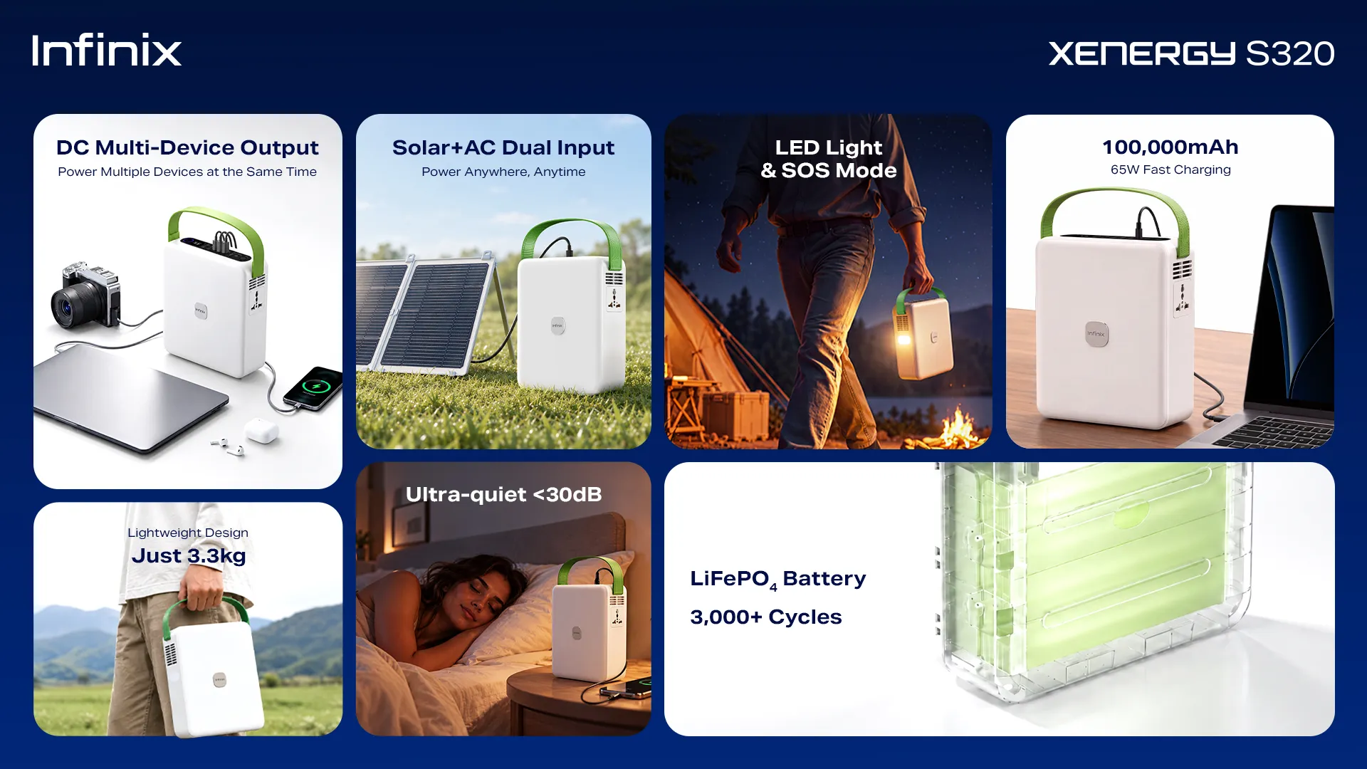 Infinix XENERGY S320 dan L1000 hadir di Indonesia. Simak spesifikasi, kapasitas baterai, fitur UPS, serta harga resminya mulai Rp2 jutaan.