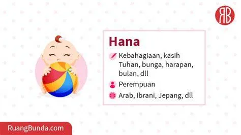 Arti Nama Hana Terlengkap: Makna Indah dan Inspirasi